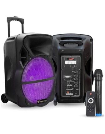 Westa WAP-1053E 10 '' 2 Yollu Şarjlı Aktif Kabin Hoparlör