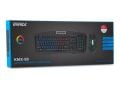 Everest KMX-99 Siyah Usb Gökkuşağı Zemin Aydın Q Oyuncu Klavye + Mouse Set