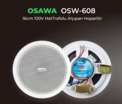 Osawa OSW-608 Trafolu Tavan Hoparlör
