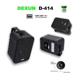 Dexun D-414T Siyah Sütun Hoperlör