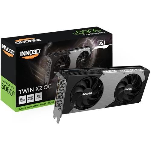 Inno3D RTX5060Ti 16GB Twin X2 OC 3xDP/1xHDMI 128Bit GDDR7