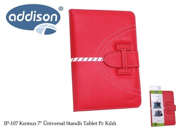 ADDISON IP-107 7'' Kırmızı Tablet Kılıfı
