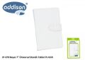 ADDISON IP-370 BEYAZ 7'' ÜNİVERSAL STANDLI TABLET PC KILIFI
