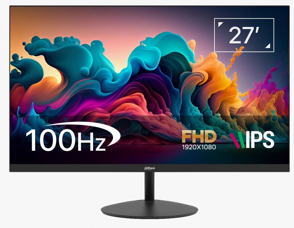 Dahua 27'' LM27-A201Y 1920x1080 5MS 100Hz IPS HDMI/VGA +VESA Monitör