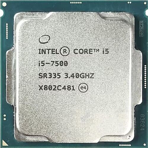 İNTEL Kabylake Core i5-7500 3.4GHz 3.80GHz 6MB 1151P HD630 CPU Tray