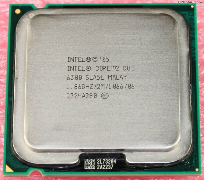 İNTEL Pentium E6300 2.80GHz 775P CPU Tray