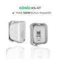 König KS-4T 4'' 120W Beyaz Hoparlör