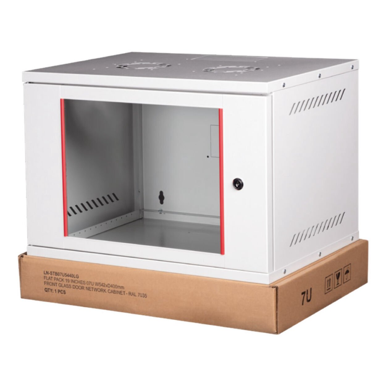 Lande 7U 540X400 Duvar Tipi Beyaz Demonte Kabinet