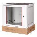 Lande 9U 540X400 Duvar Tipi Beyaz Demonte Kabinet