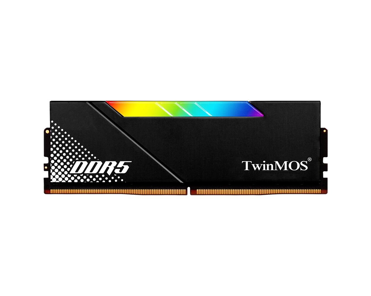 16GB TwinMOS 6000MHz CL36 Soğutuculu (TMD516GB6000URGB36B) DDR5 RGB PC Ram Black
