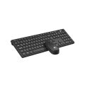 Lecoo KM2001 Kablosuz Türkçe Q Klavye & Mouse Set Siyah