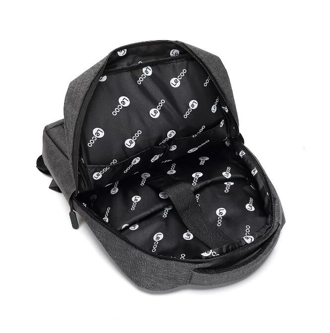 Lenovo Lecoo BG01 16'' Gri Bölmeli Çok Fonksiyonlu Notebook Sırt Çantası