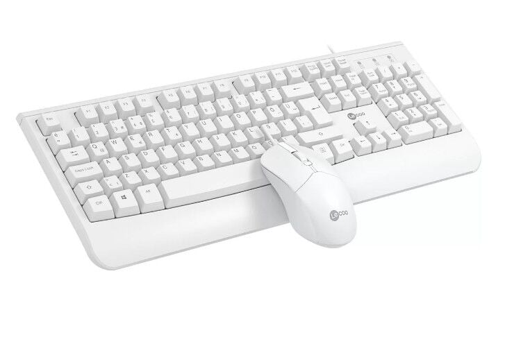 Lenovo Lecoo CM101 Q Türkçe USB Beyaz Klavye + Mouse Seti