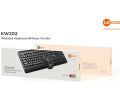 Lenovo Lecoo KW202 Q Türkçe Kablosuz Siyah Klavye + Mouse Seti