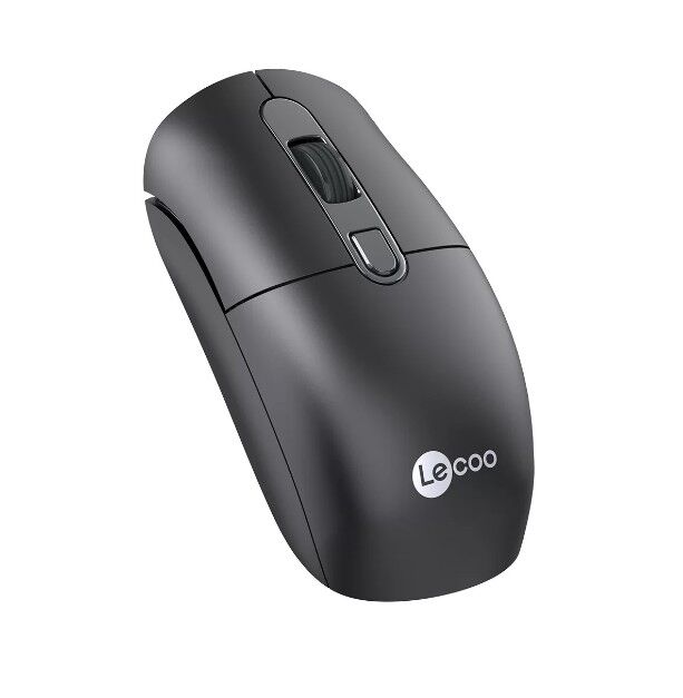 Lenovo Lecoo M2001 Nano Alıcılı Kablosuz 1600dpi Siyah 4 Tuş Mouse