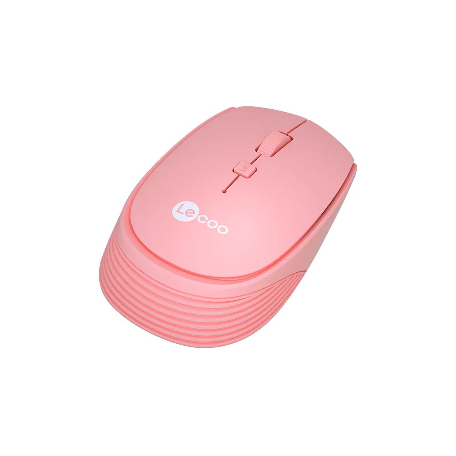 Lenovo Lecoo WS202 Kablosuz 1600DPI 4 Tuşlu Optik Mouse Pembe