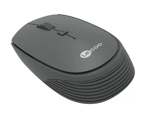 Lenovo Lecoo WS202 Nano Alıcılı Kablosuz 1600dpi Gri 4 Tuş Mouse