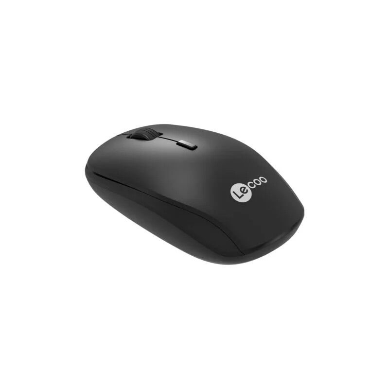 Lenovo Lecoo WS203 Kablosuz 2400DPI 4 Tuşlu Optik Mouse Siyah