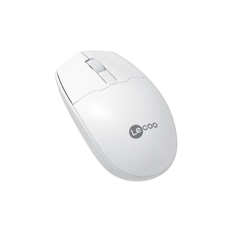 Lenovo Lecoo WS204 Kablosuz 1200DPI 3 Tuşlu Optik Mouse Beyaz