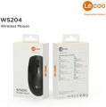 Lenovo Lecoo WS204 Nano Alıcılı Kablosuz 1200dpi Siyah 3 tuş Mouse