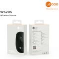 Lenovo Lecoo WS205 Nano Alıcılı Kablosuz 1600 DPI Siyah 4 Tuş Mouse