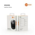 Lenovo Lecoo WS206 Kablosuz Siyah 3 Tuş Mouse