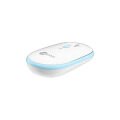Lenovo Lecoo WS212 USB Kablosuz Beyaz&Mavi 4 Tuş Mouse