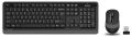 A4 Tech FG1010 2.4G Gri Q Fn-Mm Klv+Optik Mouse Set