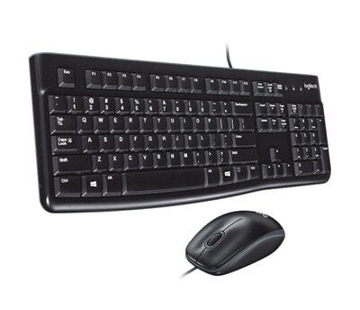 Logitech MK120 Q USB Siyah Klavye Mouse Set (920-002560)