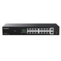 Tenda SG118PC 16GE PoE+ Port (167W), 2x GE 10/100/1000 Uplink Switch