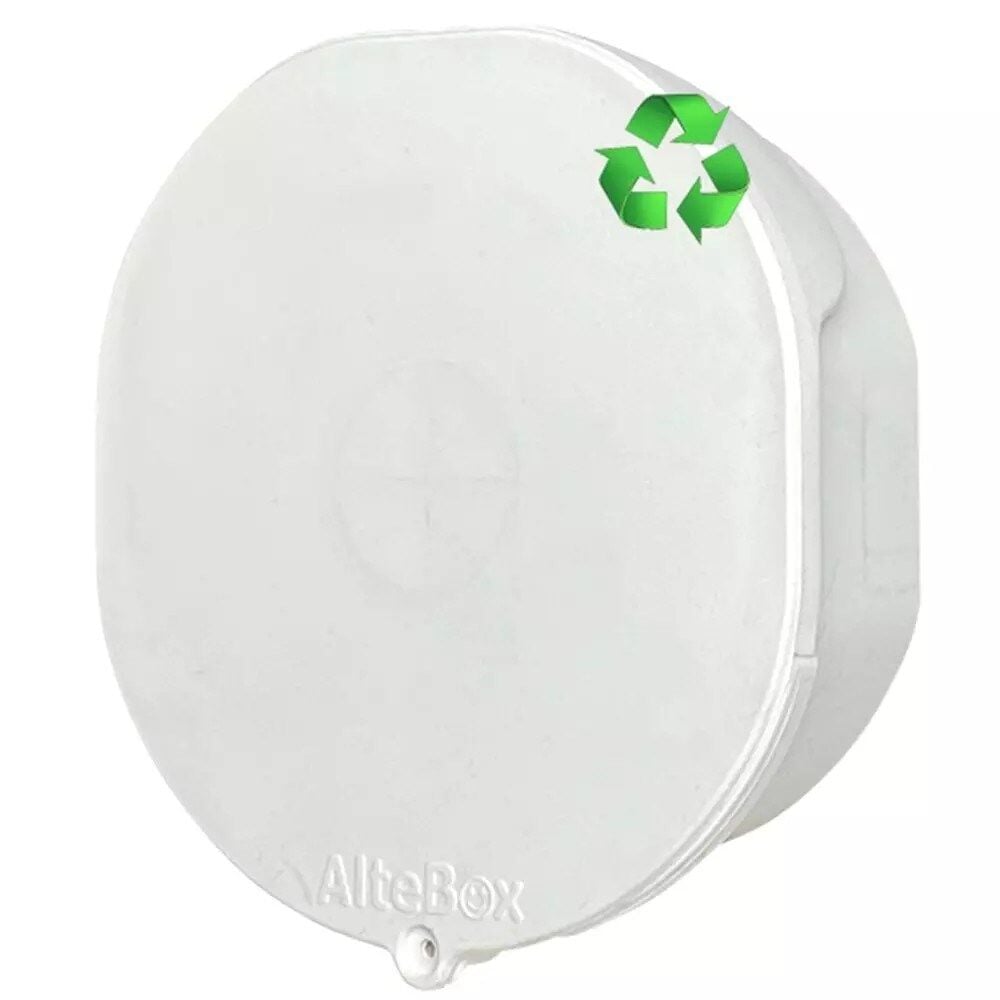 Altebox AB-7005EB Yuvarlak/Kayar Kapaklı Kamera Buatı (Beyaz)