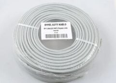 Eyfel EF-C450 4+1 2x0.22 Folyolu Lüks 250M CCTV Kablo