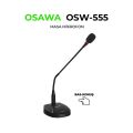 Osawa OSW-555 Işıklı Konferans Mikrofonu (Bas Konuş)