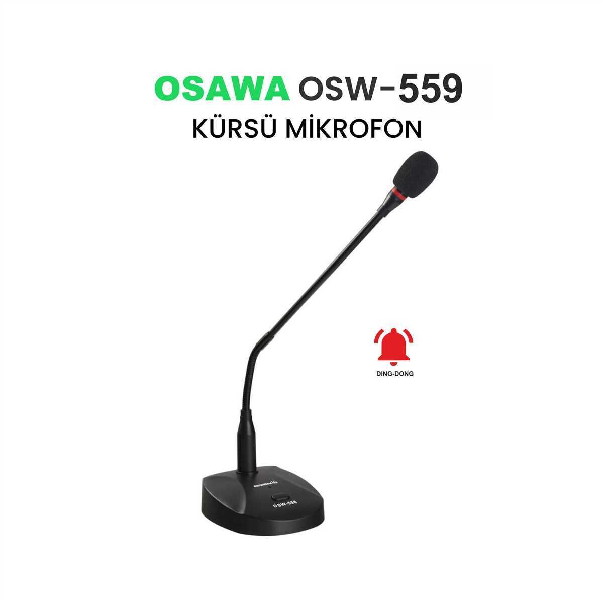 Osawa OSW-559 Işıklı Konferans Mikrofonu