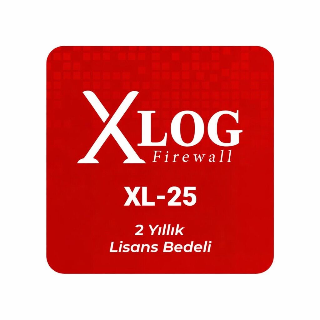 XLOG Firewall XL-25 2 Yıllık Lisans Bedeli