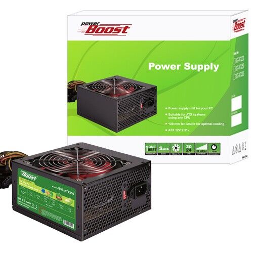 PowerBoost BST-ATX250R 250W Kırmızı ATX Power Supply