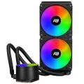 PowerBoost NOBLE 240 Rainbow Fanlı 240mm (LGA1700/AM4/AM5) Sıvı Soğutma Siyah