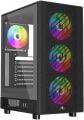 PowerBoost PB-A600B 600W 80+ ATX USB 3.0 Rainbow Fanlı Mesh Gaming Siyah Kasa