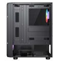 PowerBoost PB-P3385B 650w 80+ Bronze USB 3.0 Mesh Fixed Fanlı Gaming Siyah Kasa