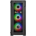 PowerBoost PB-PS6849B 650w 80+ Bronze USB3.0 Mesh4*12cm R.Bow ATX Gam Siyah Kasa