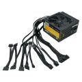 PowerBoost PB600AR 600W APFC 2*PCI-E 6+2 Pin 12cm Siyah Fanlı ATX Power Supply