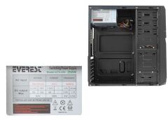 Everest 317R 250W Siyah/Kırmızı Kasa