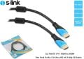 S-link SL-H4K10 19+1 HDMI to HDMI 10m Gold 1080p 1.4 Ver. 3D Kablo