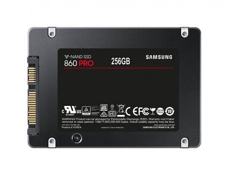 Samsung 256GB 560/530Mbs 860 PRO MZ-76P256BW SSD Disk