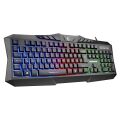 Rampage KM-404 ARGENTI Rainbow Aydınlatmalı USB Gaming Combo Q Klavye + Kulaklık