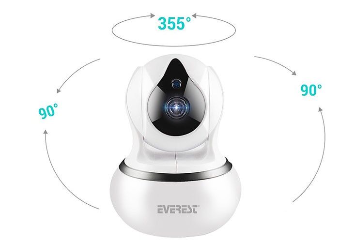 Everest DF-805W 2.0 MP HD Lens 3.6mm IP Smart Wifi Network TF Card Yoosee