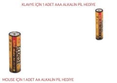 Everest ELITE KM-6388 Beyaz/Pempe Kablosuz Q Multimedia Klavye + Mouse Set