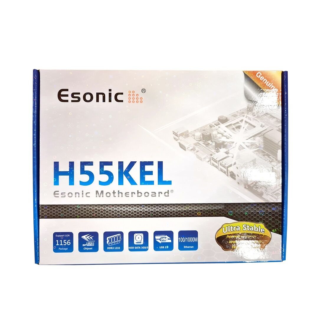 Esonic H55KEL4 DDR3 Hdmı Vga SATA2 1156P Bulk