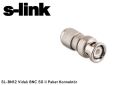 S-link SL-BN12 Vidalı 100 lü Paket BNC Konnektör