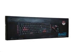 Everest GMK-66 ARMOR Combo Siyah Usb Q Gaming Oyuncu Klavye + Mouse Set